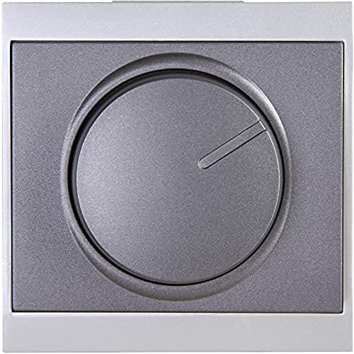 Kopp 800313089 Malta Dimmer mit Druck Wechsel (Phasenabschnitt) RC, arktis