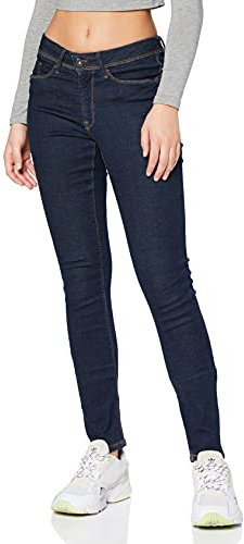 ICHI Women's Erin IZARO Jeans, Blau (19038 Dark Blue), 26W x 32L