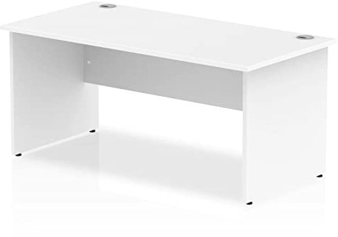 Impulse I000809 Cantilever Rectangle Desk - Oak