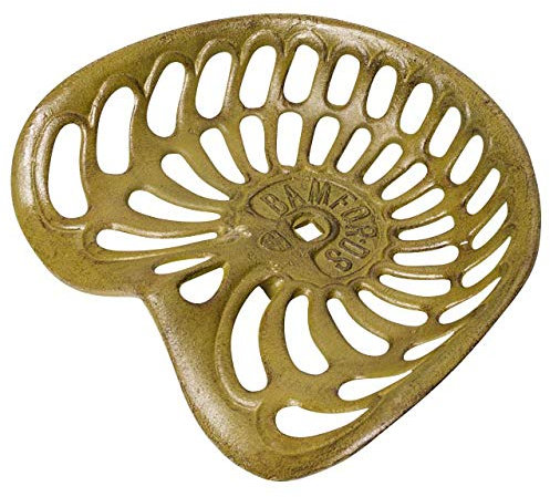 aubaho Nostalgie Traktorsitz Gusseisen Traktor Sitz Trecker Oldtimer Landhaus Deko