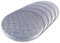Cake Company Tortenplatte rund 35 cm Ø | 5 Stück, 10mm dick | Cake Board rund | auch für dicke und mehrstöckige Torten | hochwertige silber Alukaschierung