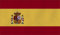 Bandera Formato Grande 250 x 150 cm Resistente a la Intemperie Bandera en 16 Distintas Versiones con Ojales - 150 x 250 cm, España