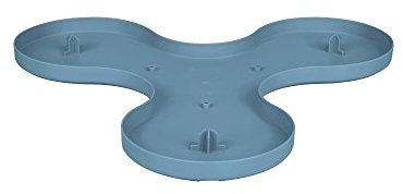 Elho Corsica Vertikaler Garten Untersetzer S - Vintage Blau - Draußen - Ø 28.3 x H 1.5 cm