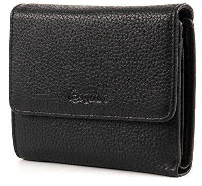 Esquire Primavera Querformatbörse 12 cm schwarz