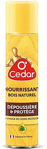 OCedar Aérosol Nourrissant Bois Naturel, 300 ml