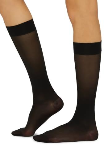 Wolford Damen Pure Energy 30 Leg Vitalizer Kniestrumpf