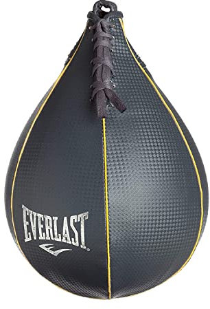 Everlast Unsiex Erwachsene Sport Boxen Punching Ball Everhide Speed Bag, Grau, 9x6