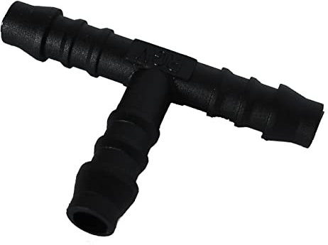 Schlauchverbinder Kunststoff T-Stück x2 - Außendurchmesser 8mm - Für Schläuchen
