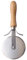 Eppicotispai Pizzaschneider aus Edelstahl mit Holzgriff, 10 cm