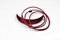 10m Rolle Flechtkordel Satin 2mm (dunkel Bordeaux 275) // Satinkordel Kordel Flechtschnur Schmuckschnur Satinschnur Zierkordel Kumihimo