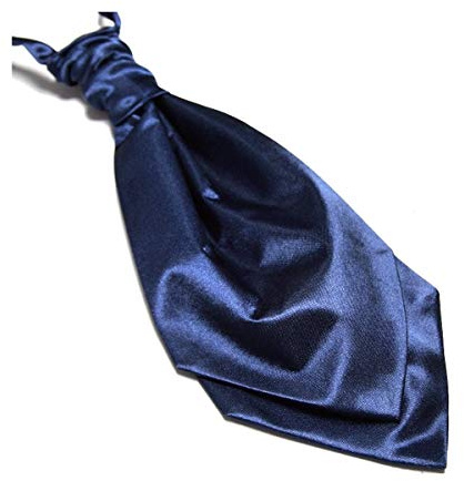 LABEL-CRAVATE Lavallière bleu-marine