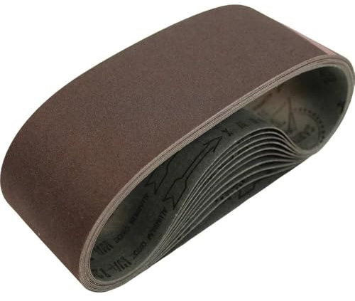 Makita 742309-1 3-Inch x 21-Inch Abrasive Sanding Belt, 100 Grit (10/Pk)