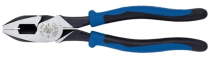 Klein Tools J2000-9NETP 9-Inch Journeyman Wire Pulling Pliers Heavy Duty Side Cutting