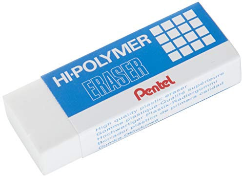 Pentel zeh-10 Radierer Hi Polymer für Verwendung auf Papier Format 65 x 25 x 12 cm