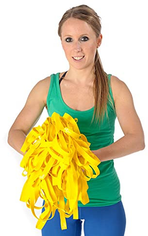 100er Paket Dittmann Rubber Band gelb Gymnastikband Fitnessband Rubber Band
