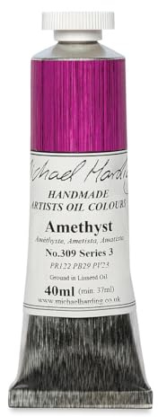 Michael Harding Artist Oil Colours, Amethyst, 40ml Tube, 30940