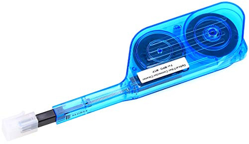 KELUSHI Fiber Optic Cleaning Tool for MPO & MTP Connectors, MPO One Click Cleaner, 500 Cycles Cleaning Connector Equipment
