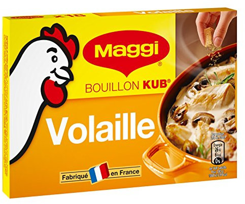 Maggi Geflügel-Gewürz für Brühe Kub, 180 g, 5 Stück