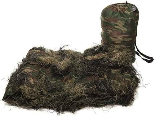 Mil-Tec Unisex – Erwachsene Ghillie Abdeckung-11962320 Abdeckung, Mehr Farbig, Einheitsgröße