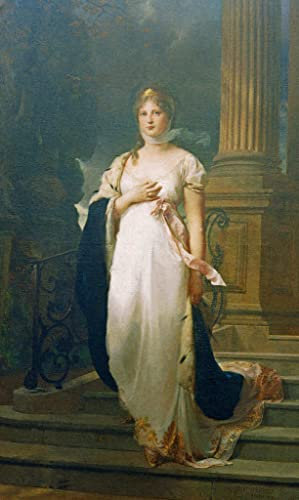 Kunstdruck/Poster: Gustav Richter Königin Luise - hochwertiger Druck, Bild, Kunstposter, 60x100 cm