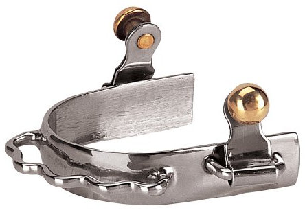 Weaver Leather Damen Barrel Horse Sporen, Silber, Damen, 1 Paar