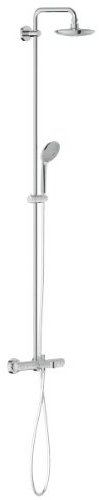 GROHE 27476000 7808255 Euphoria Système de douche pour Montage mural avec thermostat AP Chromé
