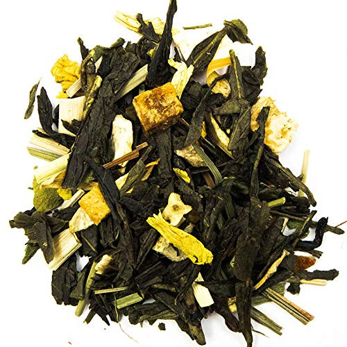 Schrader | Grüntee | Orange-Ingwer-Geschmack | China Sencha | im Aromabeutel | 125g