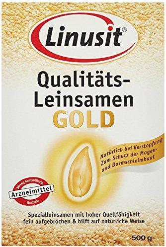 Linusit Gold Leinsamen, 5er Pack (5 x 500 g)