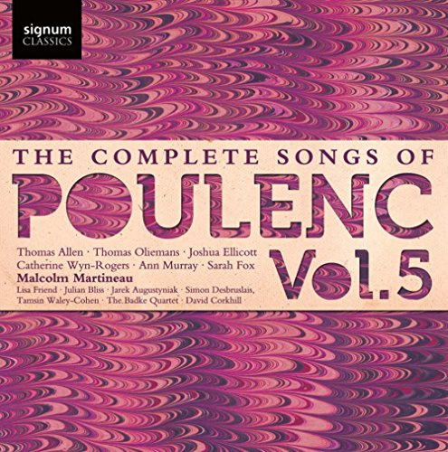 Poulenc: Die Lieder Vol.5