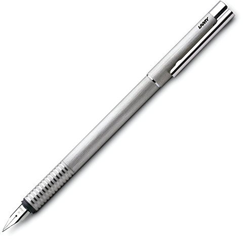 Lamy Logo Brushed S.S. Fountain Pen Fine
