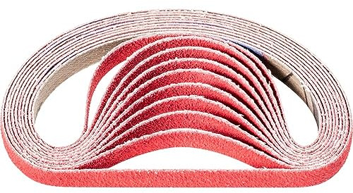 PFERD 799376 Kurzbander BA, Ausführung Keramikkorn Co-Cool, 80 Korngröße, 305mm x 9mm, 100 Stück