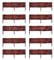 Floranica 10 Stück Beetbegrenzung aus Weide 40 cm x 100 cm Rasenkante aus Weidengeflecht Beeteinfassung Rasenkante Beetzaun Weidenzaun Palisade Abtrennung von Blumenbeetwegen Gartenbeeten