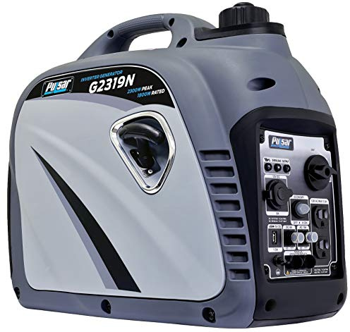 Pulsar 2,300W Portable Gas-Powered Quiet Inverter Generator With USB Outlet & Parallel Capability, Carb Compliant, G2319N