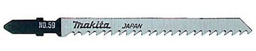 MAKITA A-86583 Stichsägeblätter, 5 Stück, für Holz, Klasse T101B, 8 Dpp, 75 mm, Typ C