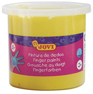 Jovi 56003 - Pintura a dedos, 125 ml, color amarillo