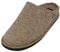 HAFLINGER Flair Soft Filzpantoffeln aus Wollfilz Hausschuh Torf, Gr. 48