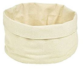 Genware NEV-CBB-20 Cotton Bread Bag, 20 cm x 14 cm