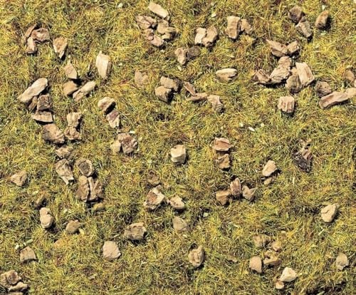 NOCH® Streugras „Steinige Bergwiese“, 2,5 mm, 20 g Beutel, für Modelleisenbahn H0, TT, N, Z und andere Maßstäbe