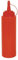Vogue Squeeze Sauce Bottle with Nozzle Cap 680 ml/24 oz,Red, Material: Polyethylene, Screw Top & Wide Neck For Easy Refill, Tomato Sauce Squeeze Bottle, K157