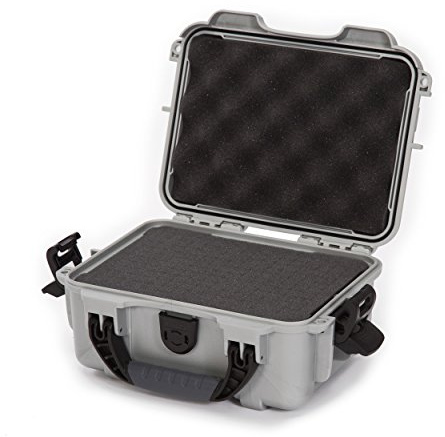 Nanuk 904 Waterproof Hard Case with Foam Insert - Silver