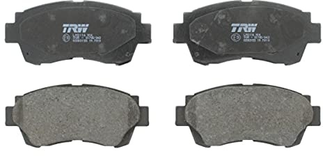 TRW GDB3155 Bremsbelagsatz, Scheibenbremse | Kompatibel mit: LEXUS ES, LS, TOYOTA CAMRY, CAMRY, CAMRY Kombi, CELICA Cabriolet, CELICA Coupe, COROLLA, COROLLA Compact
