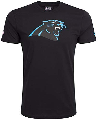 New Era Herren Herren T-Shirt Carolina Panthers T-Shirt, Schwarz, XL, 11073676