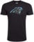 New Era Herren Herren T-Shirt Carolina Panthers T-Shirt, Schwarz, XL, 11073676