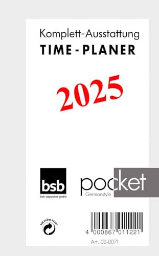 bsb A7 Pocket Komplettausstattung 2020 1Woche=2Seiten 7,8x12,8cm handelsübliche Lochung