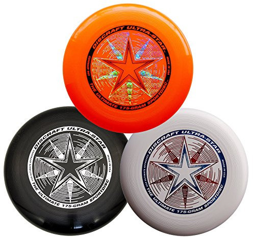 Discraft 175 g Ultimate Disc Bundle (3 Scheiben, Black, White & Orange