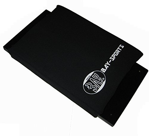 BAY® Wandmakiwara BLACK CANVAS 40 x 22 cm Sport Makiwara aus Holz Wand Wandmontage Schlagpolster Schlagkissen, Sandsack, Boxsack, Wandsandsack, Makiwara, Wandschlagpolster, Wandschlagkissen, Wandboxsack Wandkissen schwarz Wandboxkissen Wandboxpolster Boxpolster Wand Boxkissen Mauer wing tsun chun