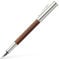 Graf von Faber-Castell 146520 - Füllfederhalter Guilloche, Cognac, Federbreite M, 1 Stück, Braun, mittel (M)