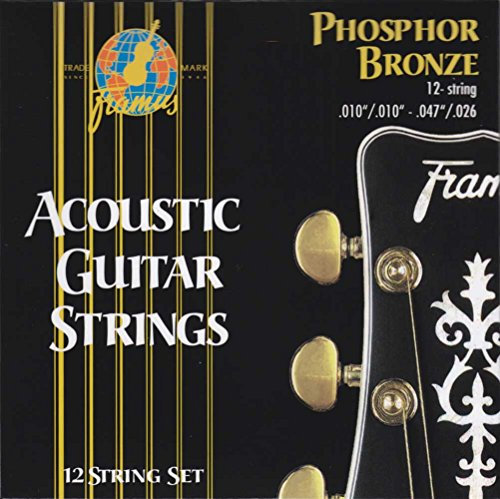 Framus Phosphor Bronze Acoustic Guitar Saiten 12 String .010-.047