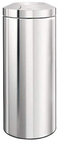 Brabantia 287527 Flameguard Corbeille à Papier INOX Acier Brillant 30 L