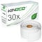 30 Namensschild-Etiketten Rollen kompatibel mit Dymo 11356 für Dymo Guestguard - je 300 Etiketten 89x41mm